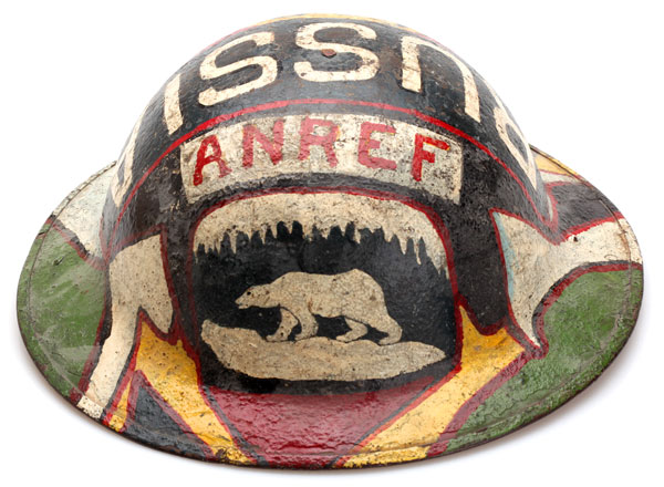ANREF 1918-19, Painted Helmet, Photo Album, Unit History